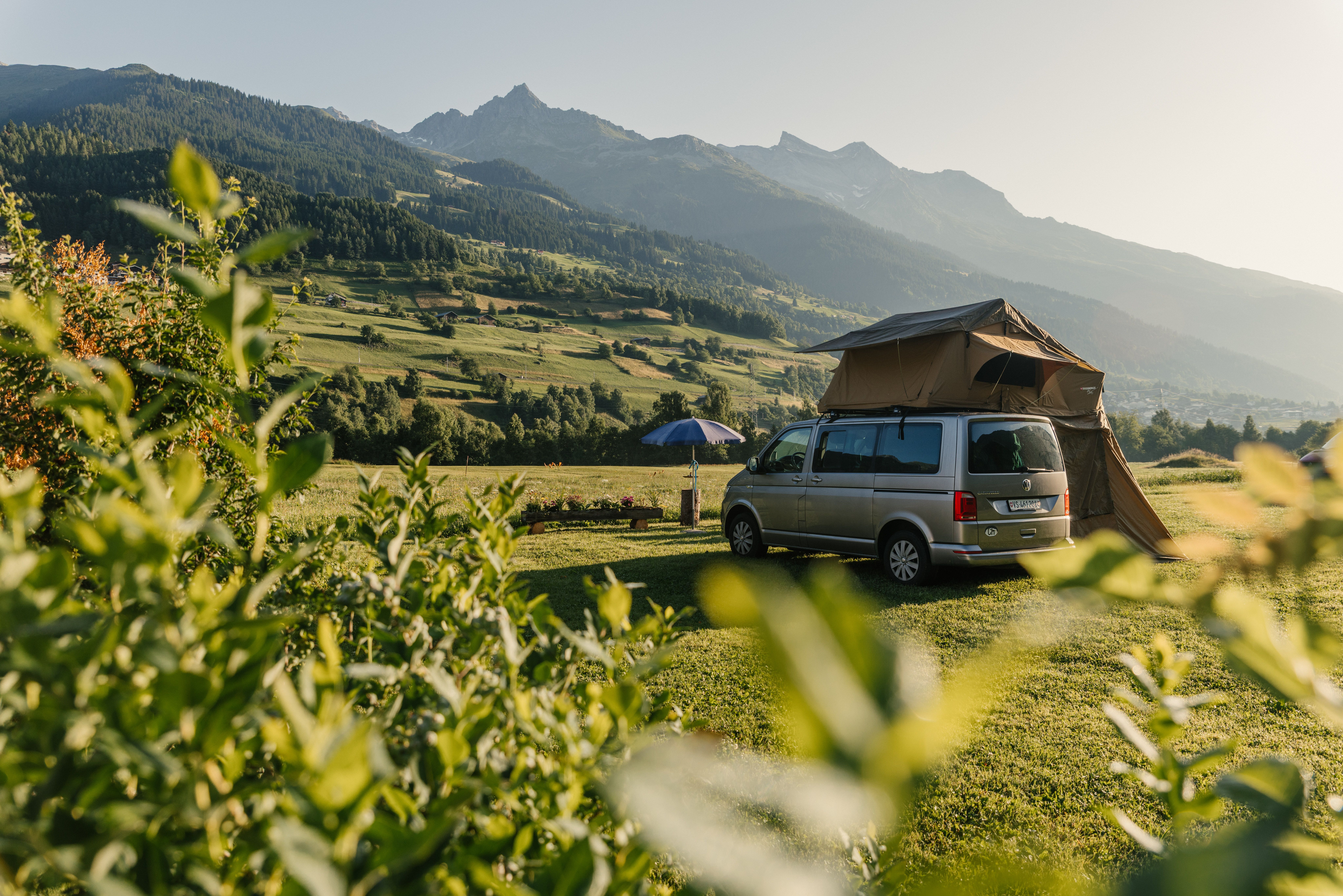 Camping in Graubünden